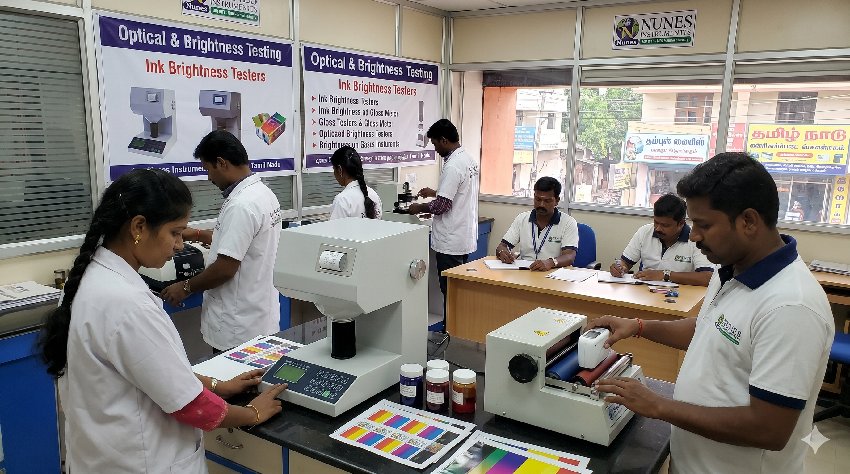Ink Brightness Testers
